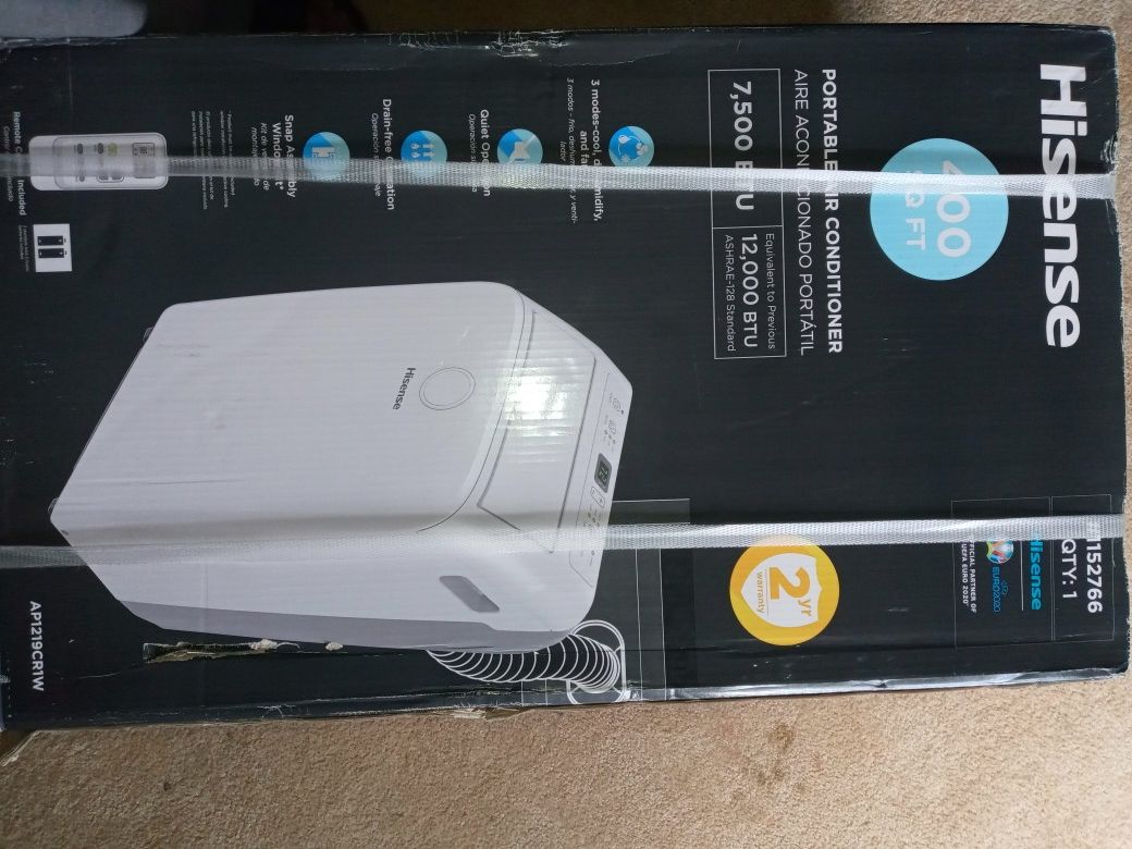 Hisense portable AC unit