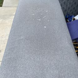 Glass coffee table with matching side table. Used, clean, and sturdy. Glass is intact, no cracks. Nice decorative metal base. Great for living room or