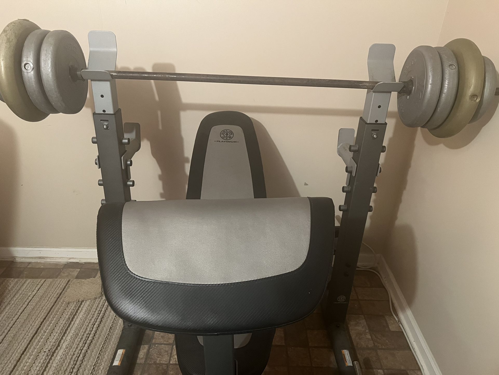 Lifting Bench Gold's Gym Xr Weight Bench Gold's Gym Xr
