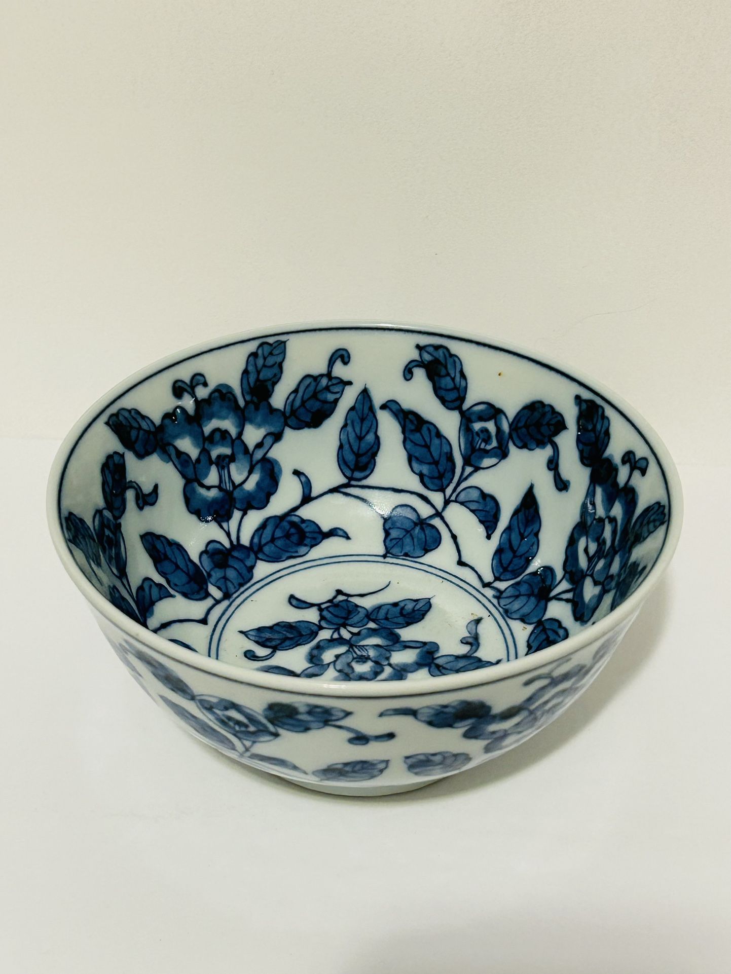Japanese blue and white bowl