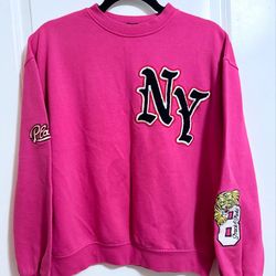 Forever 21 Pink NY Crewneck – Size Small