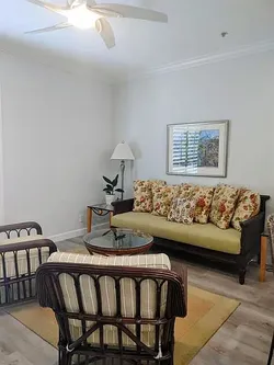 Solid Mahogany sofa and pillows