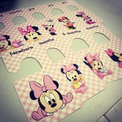 Baby clothes closet dividers