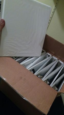 Brand new binders