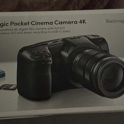 Brand New Cinema Camera (NO LENS, PRICE IS NEGOTIABLE)
