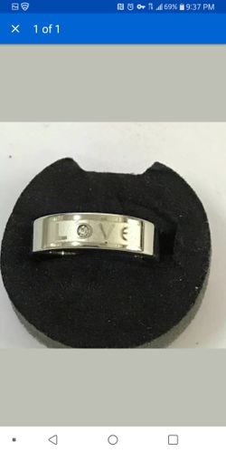 New steel ring size 8 and 9