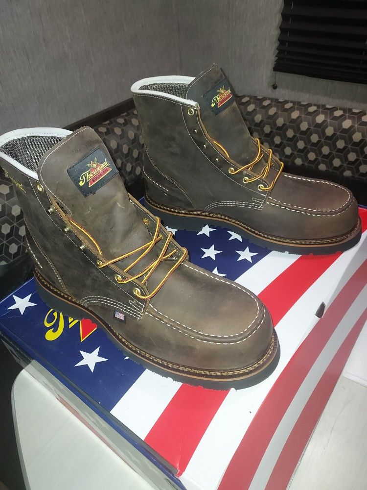 Steel Toe Thorogood Work Boots New