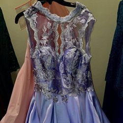 Lavender Prom Dress