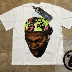 White Hellstar T-Shirt - Small