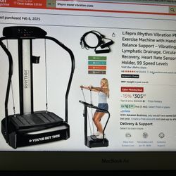 Life pro  exercise Machine With Handles For Support