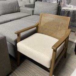 Brand New Cane Back Accent Chair