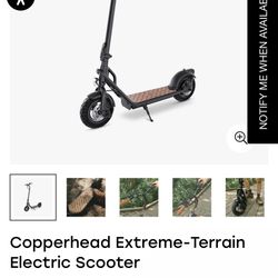 Jetson Copperhead Extreme terrain Scooter BRAND NEW 