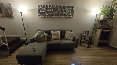 Gray Sofa
