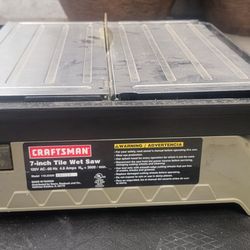 Craftsman 7-in Tile Wet Saw