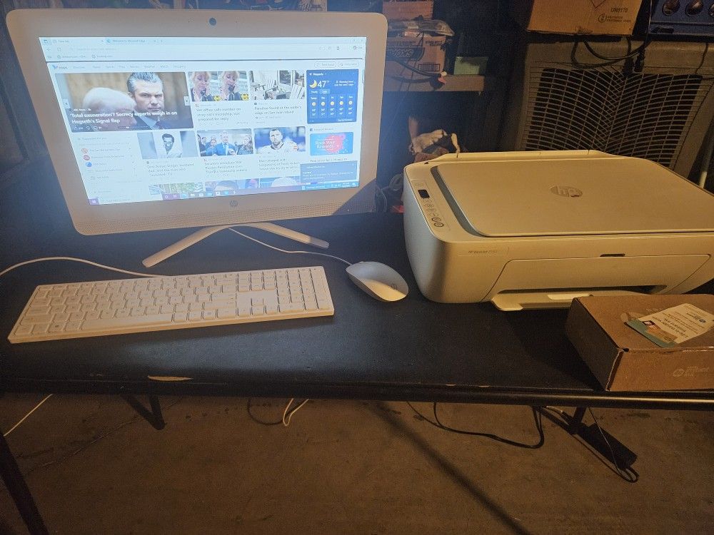 Hp All In One Desktop With Printer