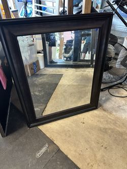 Black Frame Mirror