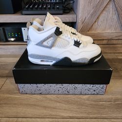 Nike Air Jordan 4 Retro White Cement 2025