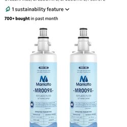 MARRIOTTO Replacement for GE® RPWFE, RPWF (Built-in CHIP) Refrigerator Water Filter, Compatible with GFE28GELDS, PFE28KELDS, PFE28KYNFS, GFD28GELDS, G