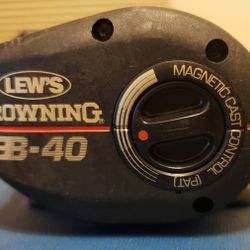Lew's Browning BB-40 Baitcasting Reel 