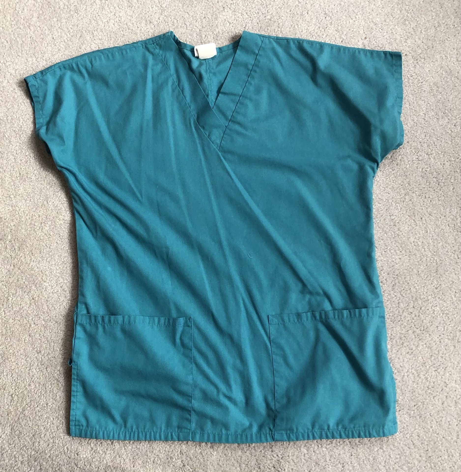 Teal Scrub Uniform shirt