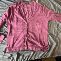 Pink Cardigan