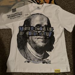 Trapstar "That's a Awful Lot of Cough Syrup" white T-shirt