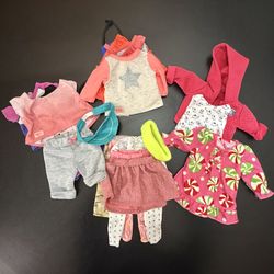19-pieces Doll Clothes - Mostly for Our Generation 14" Dolls