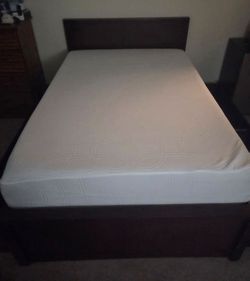 Bed frame and mattress