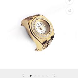 Unisex Runway Chronograph Gold-Tone Stainless Steel Bracelet Watch, 45mm