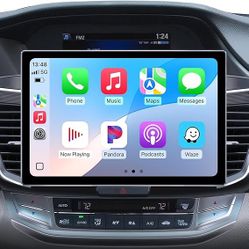 Car Radio Stereo Honda Accord 2013-2017, Wireless CarPlay Android Auto, Bluetooth, GPS, 11.5 Inch Touch Screen Head Units, WiFi, FM, Backup Camera