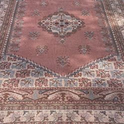 6x9 Feet Antique Handmade Wool Rug
