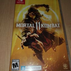 Mortal Kombat 11 Nintendo Switch Game And Case