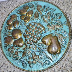 Brass Plates | Mid Century Wall Art
