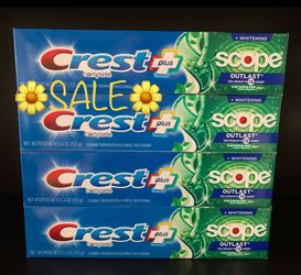 (PACK OF 4) CREST COMPLETE TOOTHPASTE (BIG SIZE)