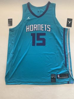 Nike Jordan Kemba Walker Charlotte Hornets Authentic Jersey 863016-428 Sz 56 XXL