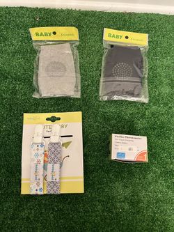 Baby Knee Pads, Thermometer Pacifier, Pacifier Clips