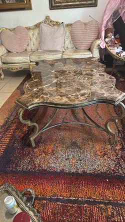 Marble table