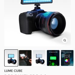 LUME CUBE Panel Pro 2.0 RGB Camera Light - NEW