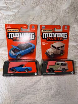 Matchbox Moving Parts Honda & Toyota