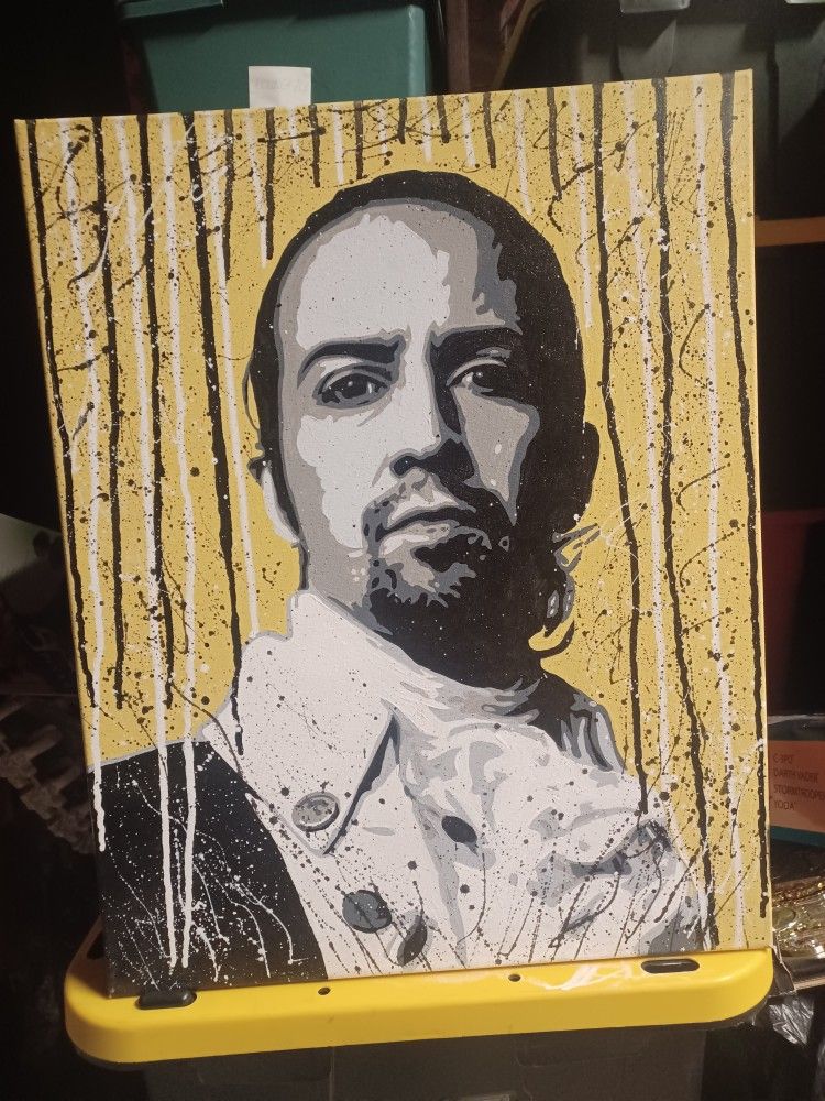 Lin Manuel Miranda HAMILTON painting