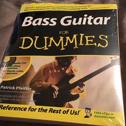 Bass guitar for dummies Instruction Book And Audio CD