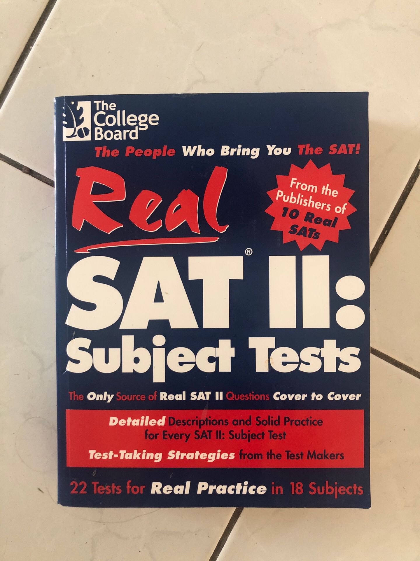The college board SAT subject tests