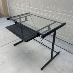 Glass Desk