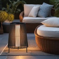 Outdoor Floor Lamp Set