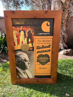 CARHARTT POSTER WITH STAND