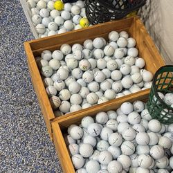 Over 3000 Great Condition Golf Balls Most Are 50 Cents A Ball