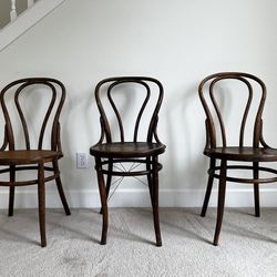 Antique bentwood Chairs