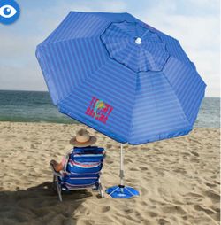 Tommy Bahama Beach Umbrella and chair combo