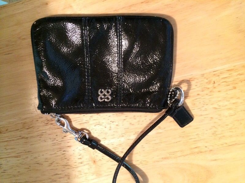 Authentic Coach wristlet