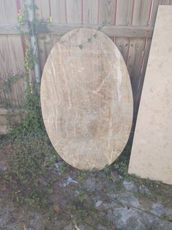 Granite Table Top. It's 4'6 Long And 2'6 Wide.